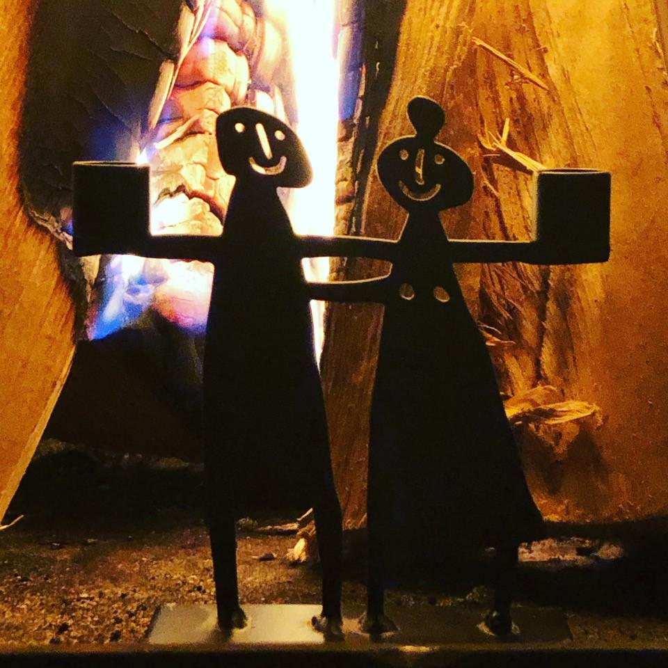 Couple Small Candle Holder - Bengt & Lotta