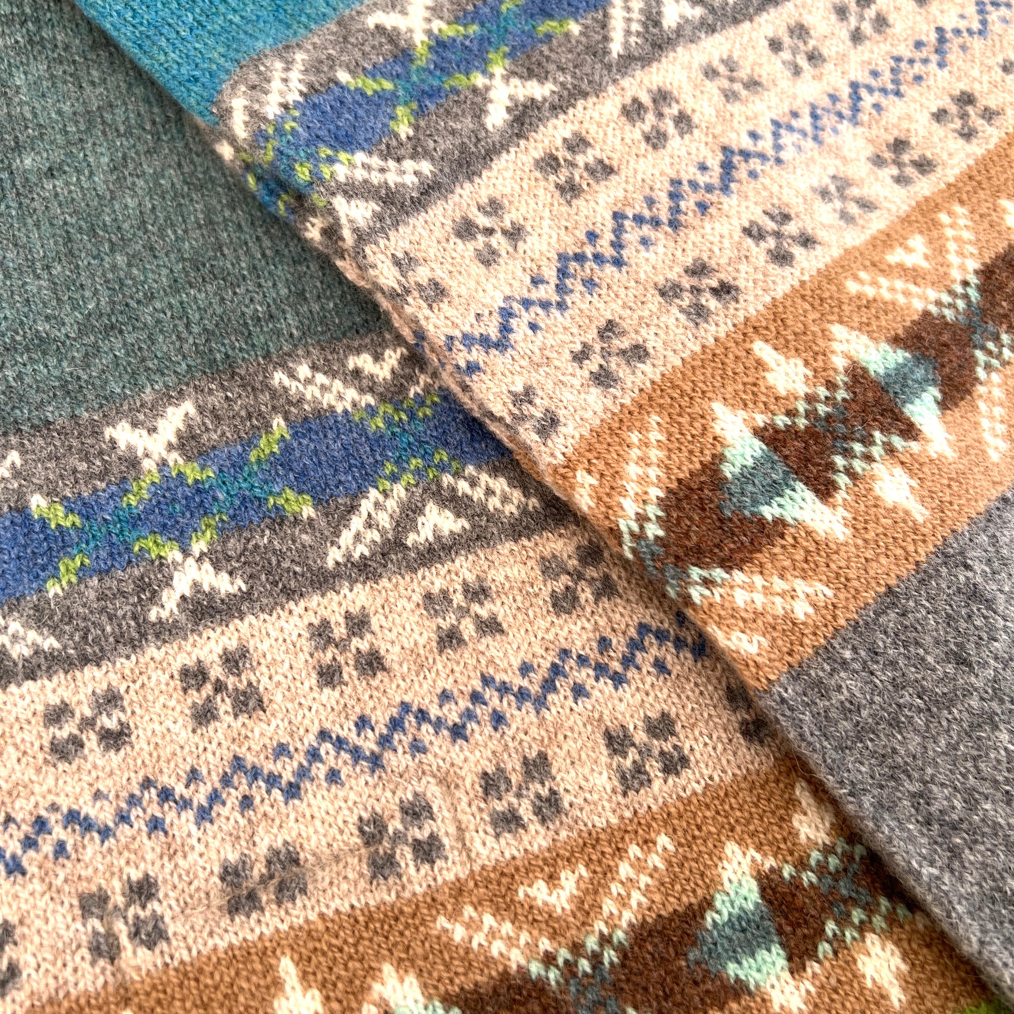 merino wool scarf made in scotland