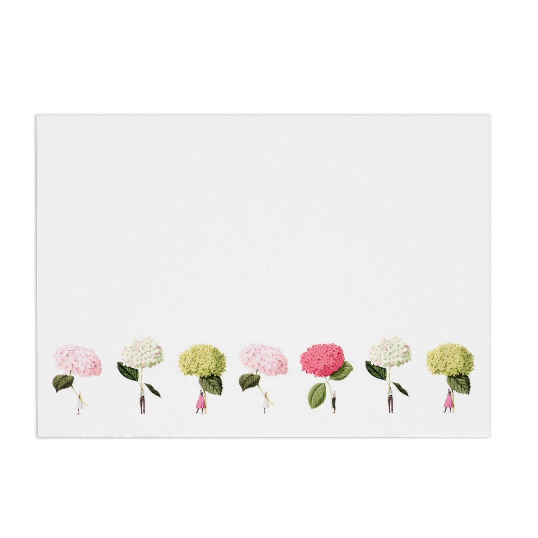 Hydrangea Flat Note Cards - Laura Stoddart