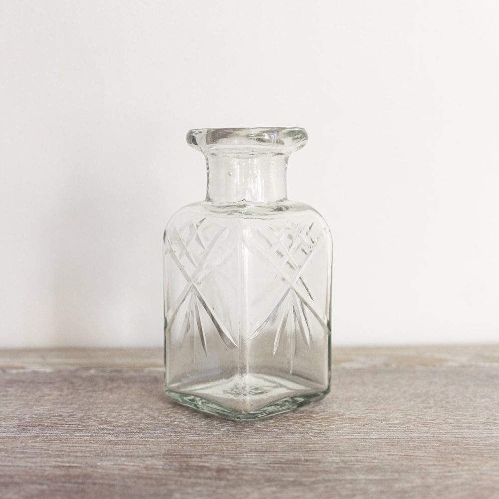 Vintage style Glass Bottle