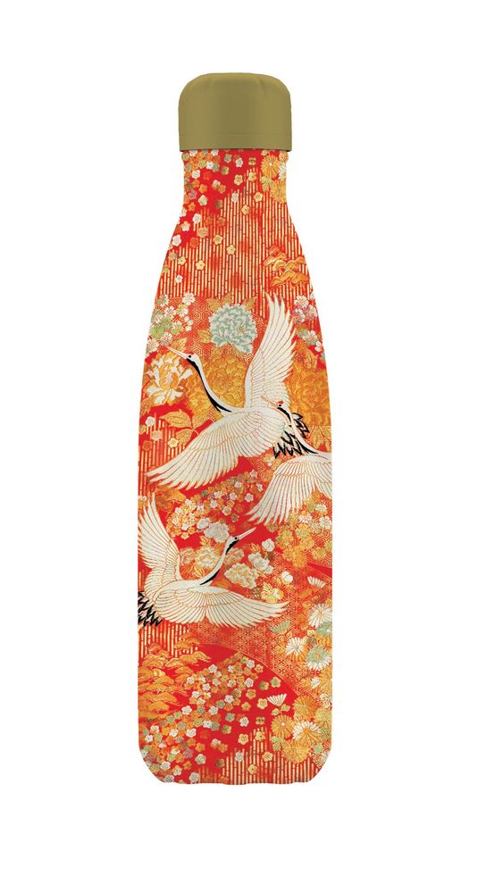 Kimono Cranes Drinks Bottle