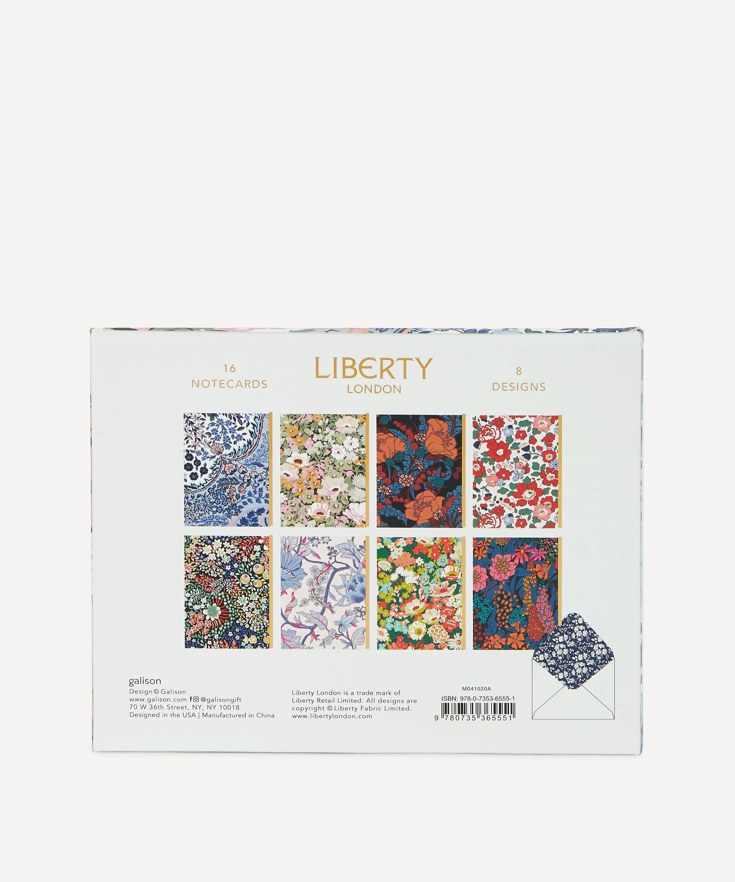 Liberty Floral Greeting Assortment Notecard Set