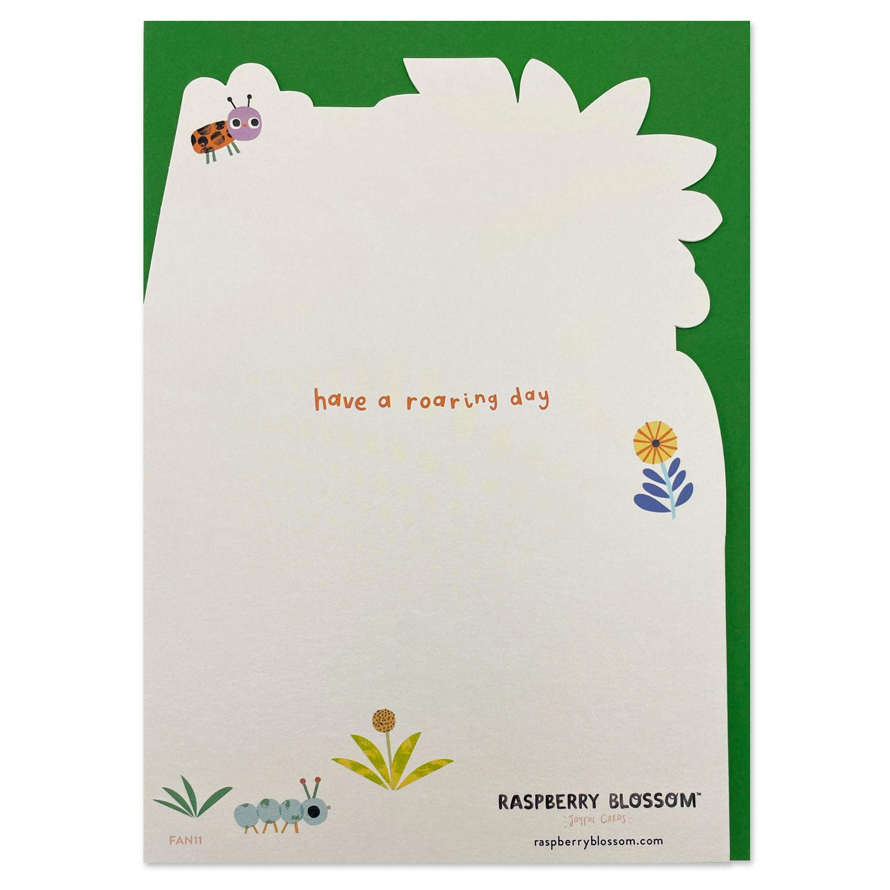 animals birthday card