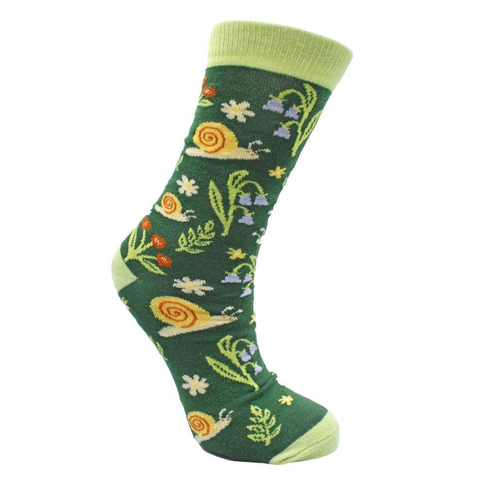 Mens Bamboo Snail Socks