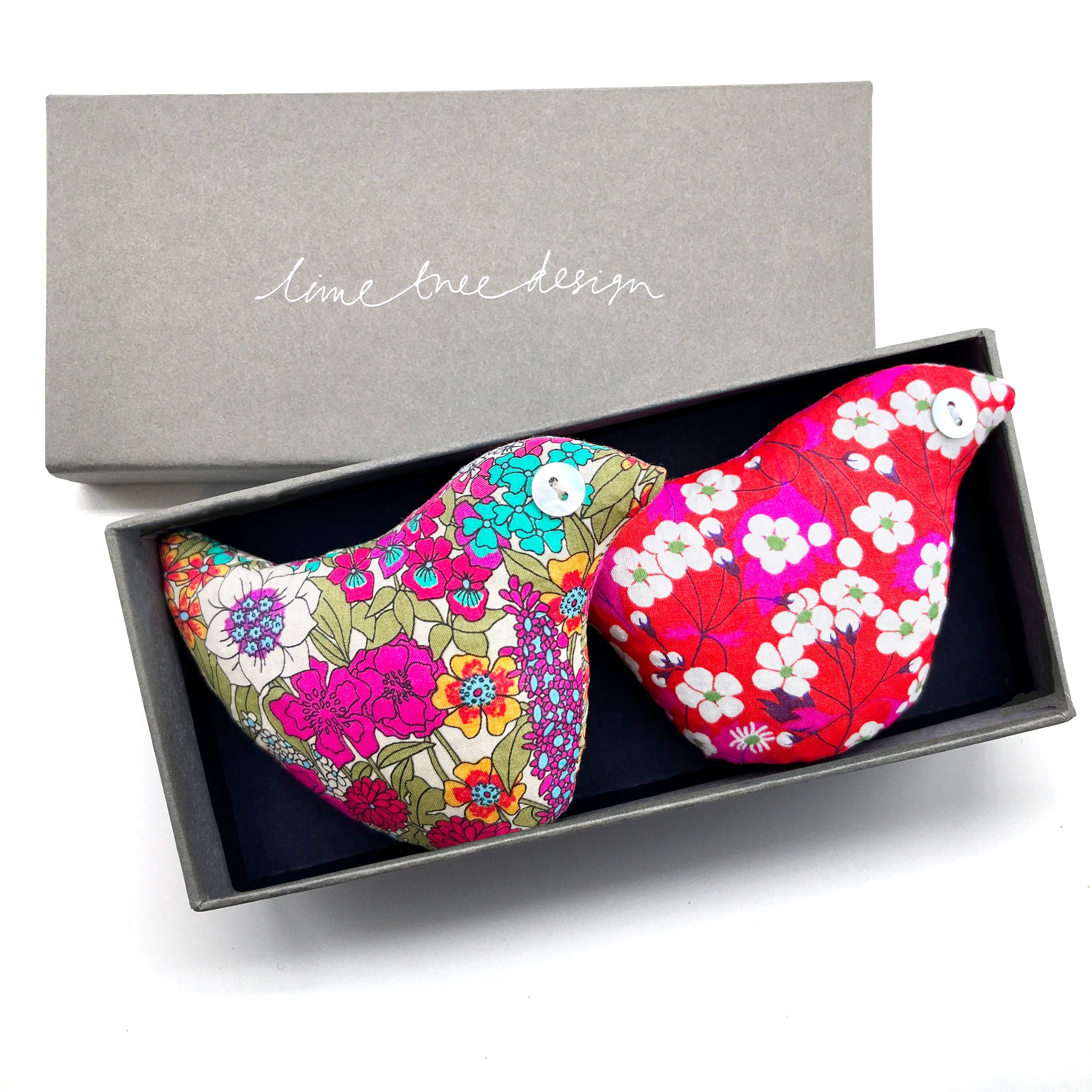 Cockatoo liberty of london lavender filled birds