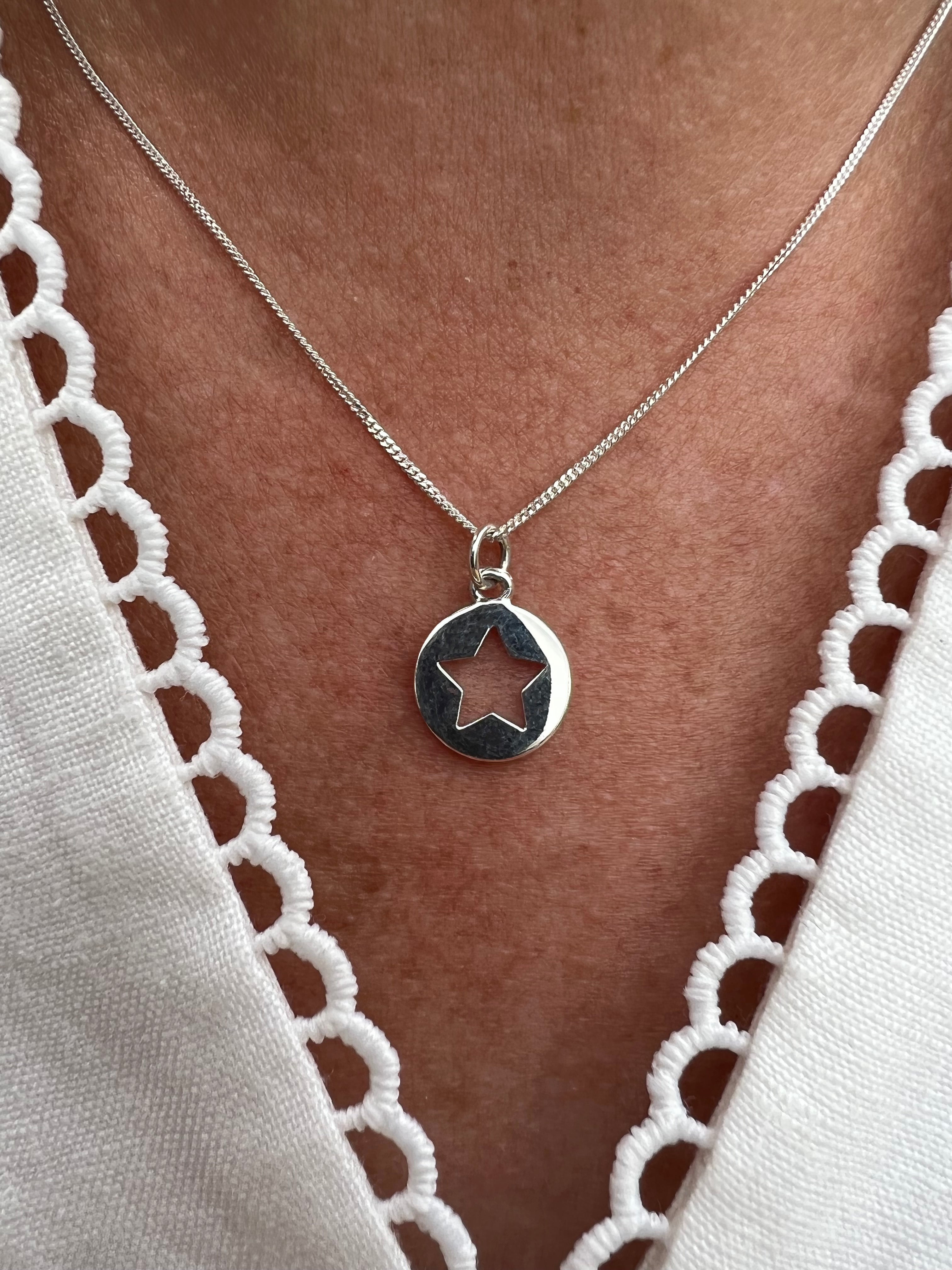 star silhouette necklace