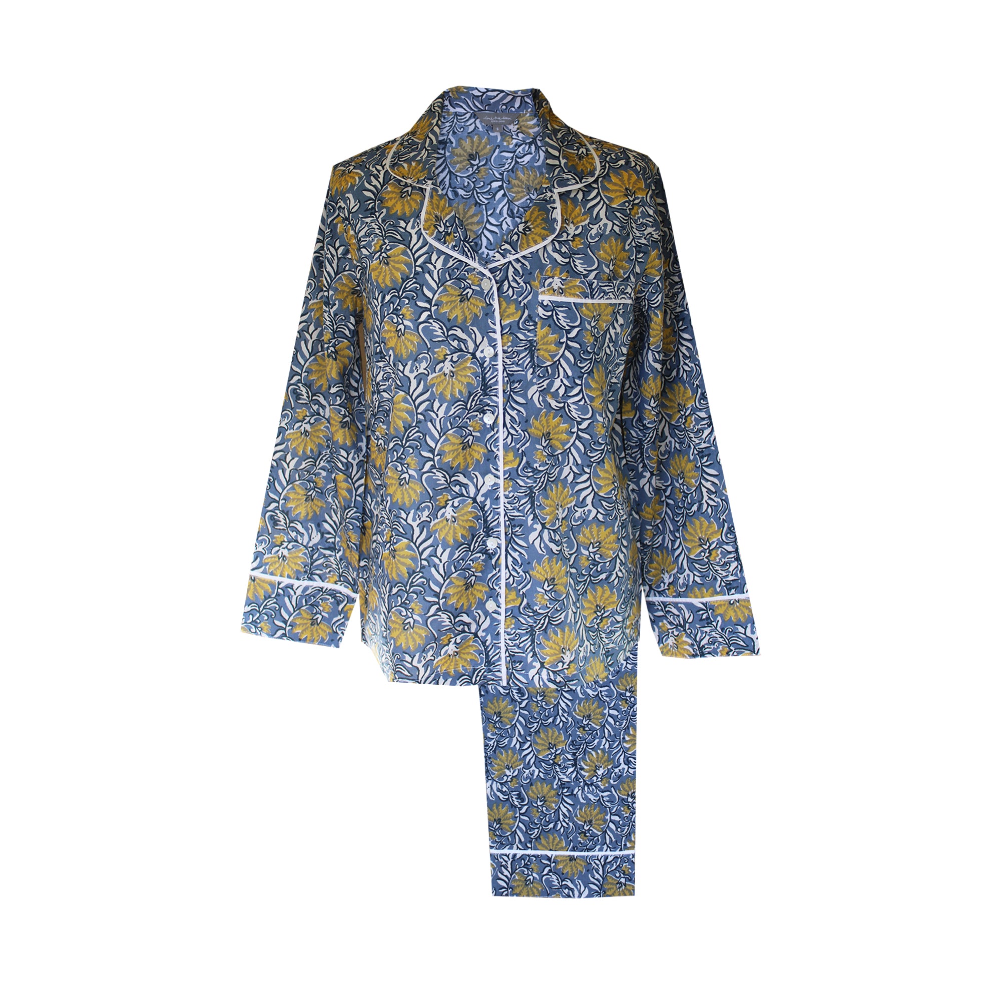 block print pyjamas