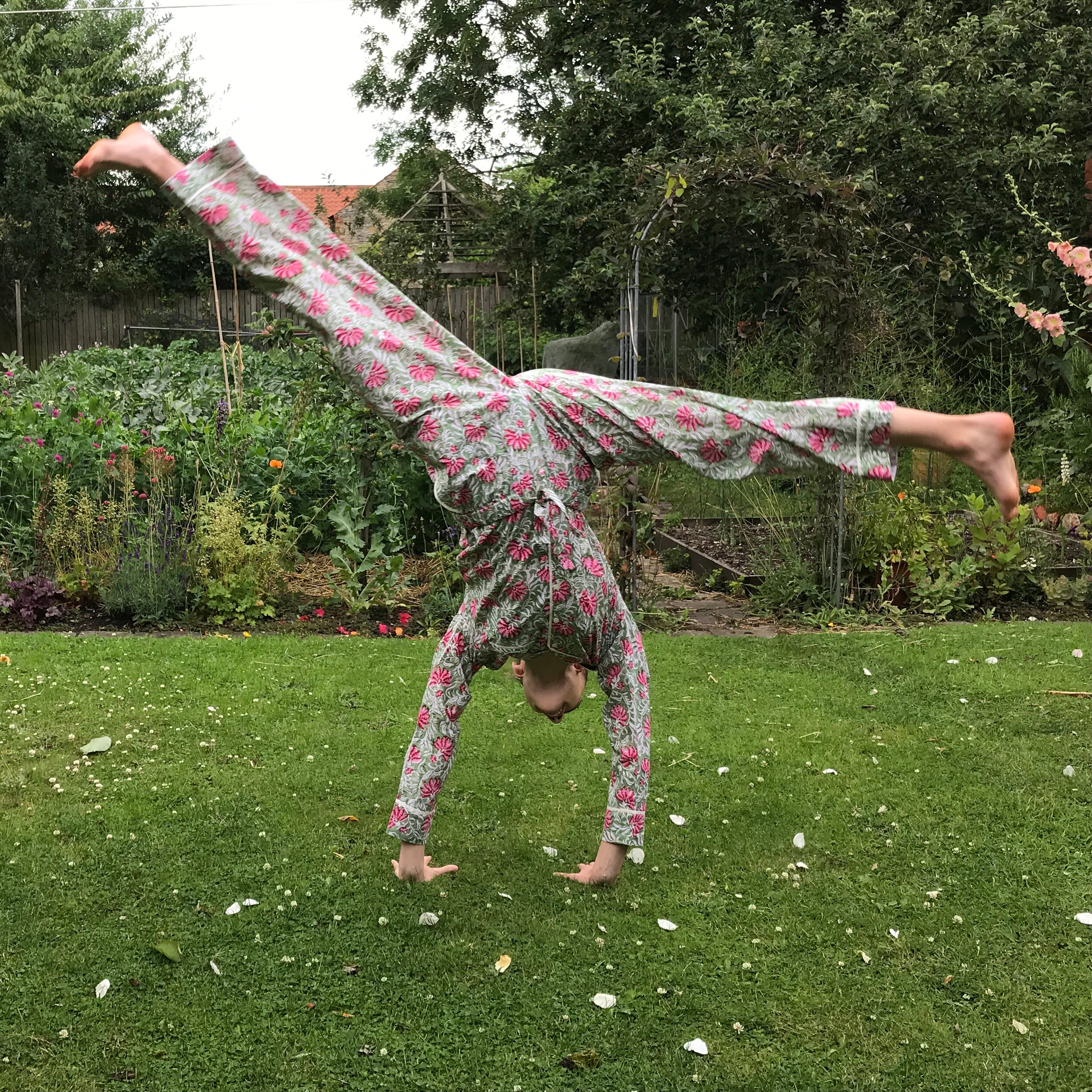 floral pyjama set