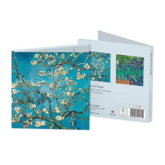 Pack of 8 Notecards - Vincent Van Gogh