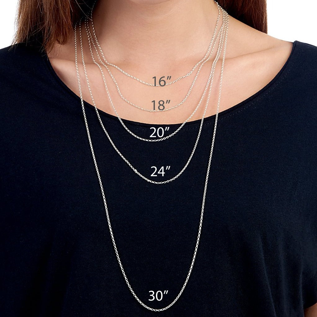 différent types of necklace lengths