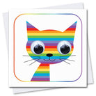 Cat with Googly Eyes Card