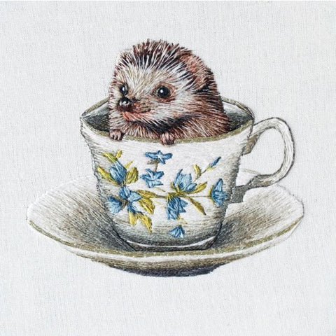Greetings Card: Baby Hedgehog