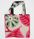Upcycled Cotton Tote Bag Ecuador Rose Pink