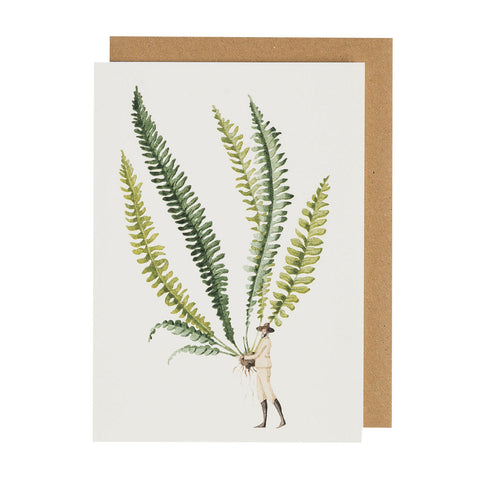 Fabulous Ferns - Greeting Card Laura Stoddart
