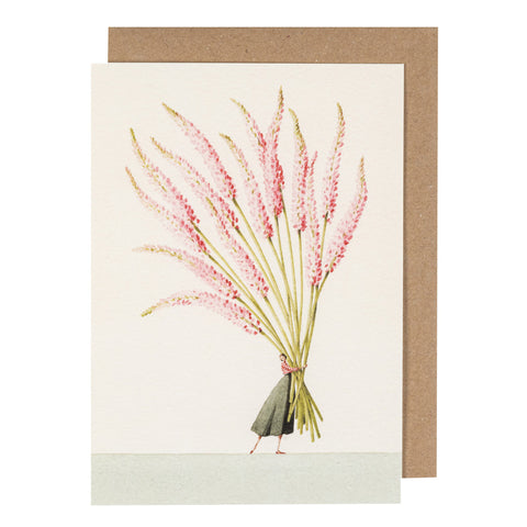 Foxtails - Greeting Card Laura Stoddart