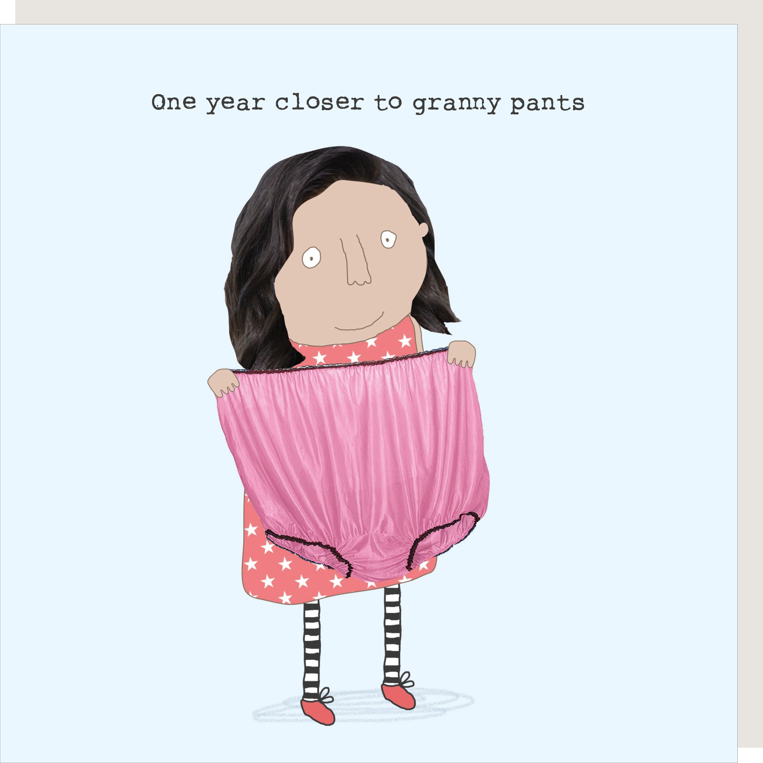 Granny Pants Greeting Card 