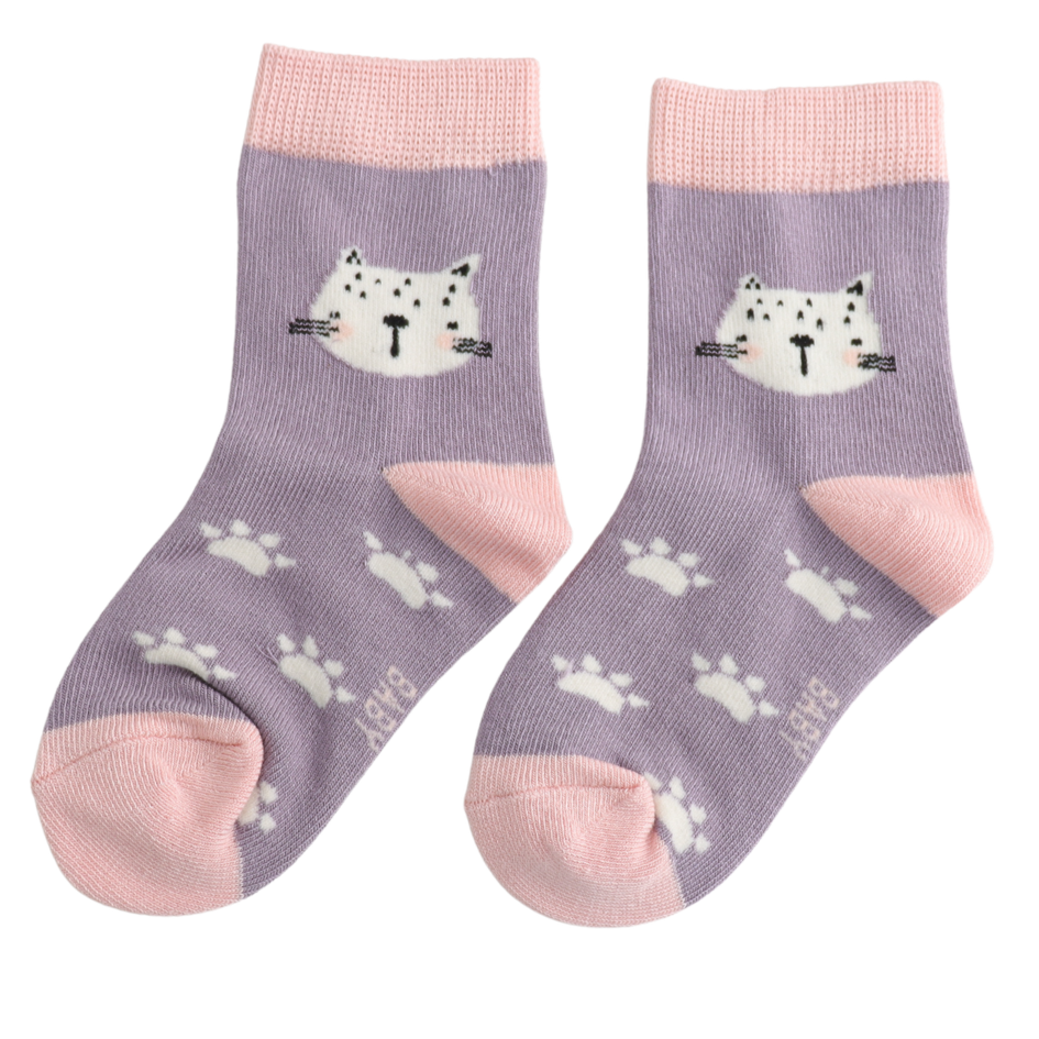 baby cat socks 
