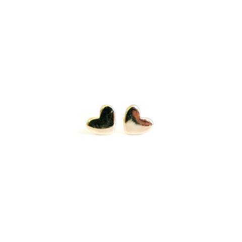 Mini Heart Stud Earrings