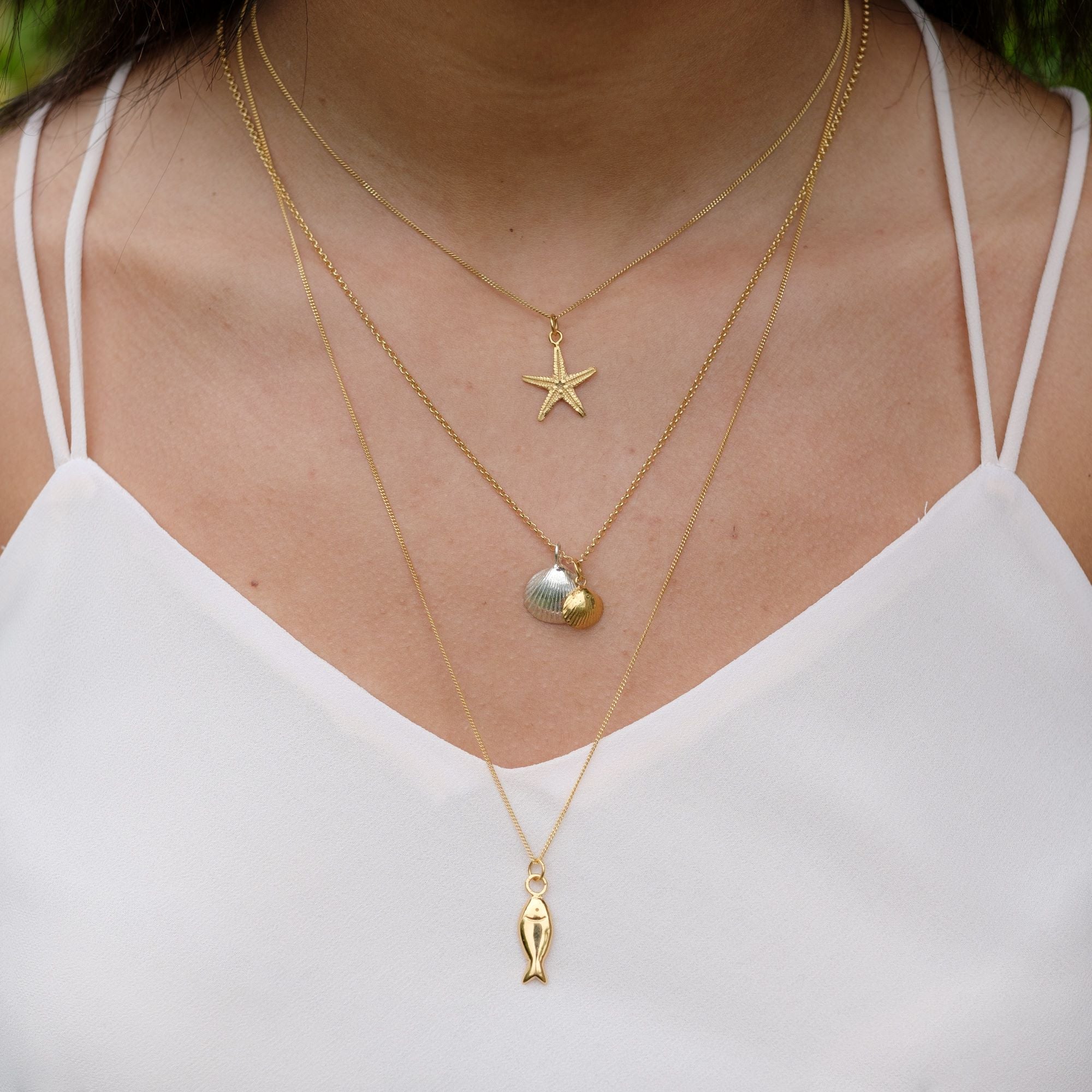 Starfish Necklace 