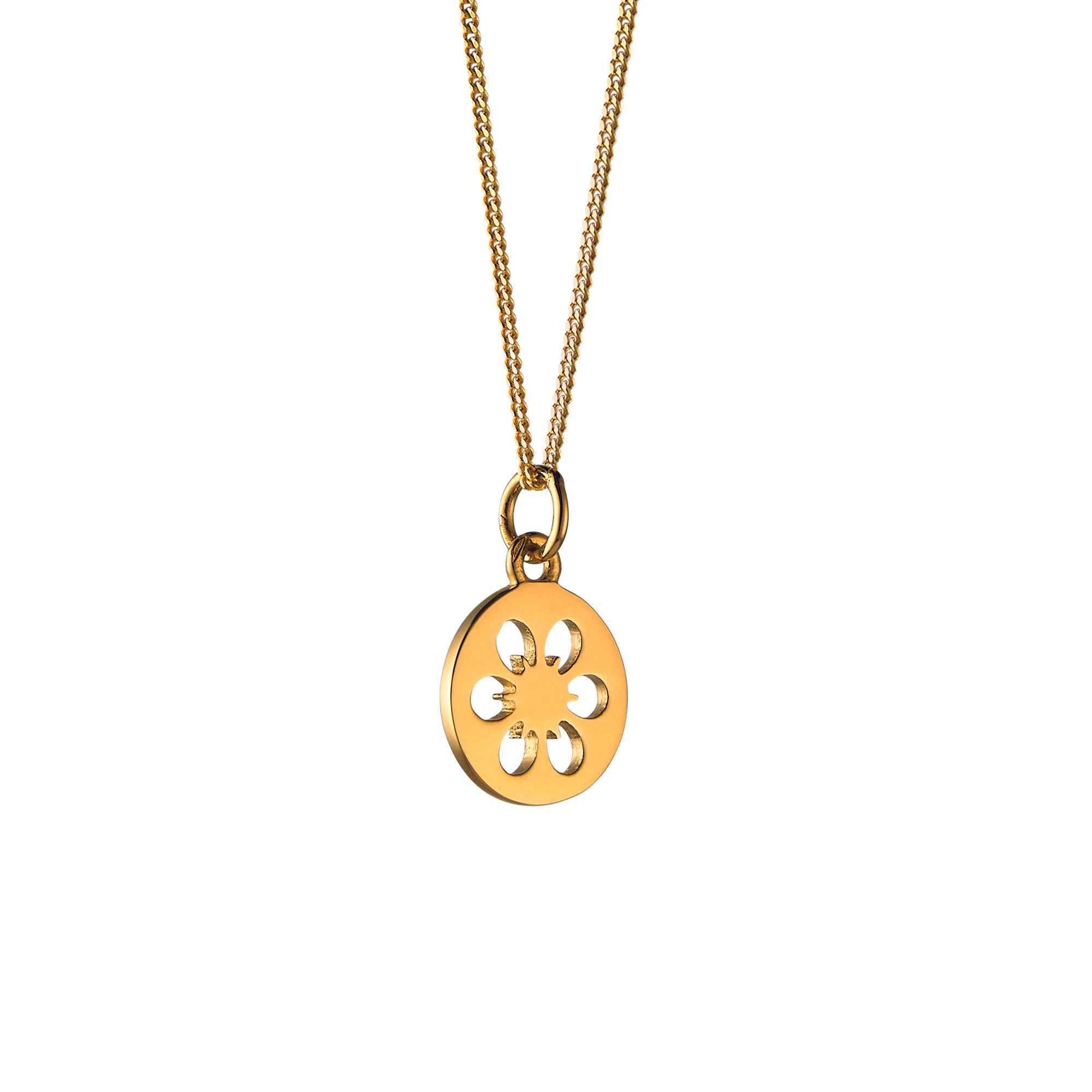 gold vermeil necklace 