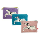 Dalmatian Velvet Coin Purse Lavender