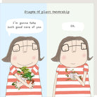 Plant Ownership Greeting Card