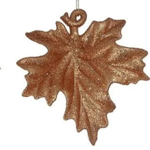 Woodland Copper Leaf Decoration