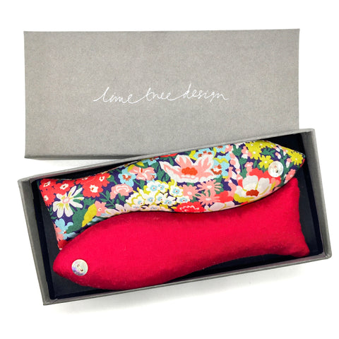 liberty of london fabric lavender filled fish 