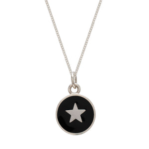 black star necklace 