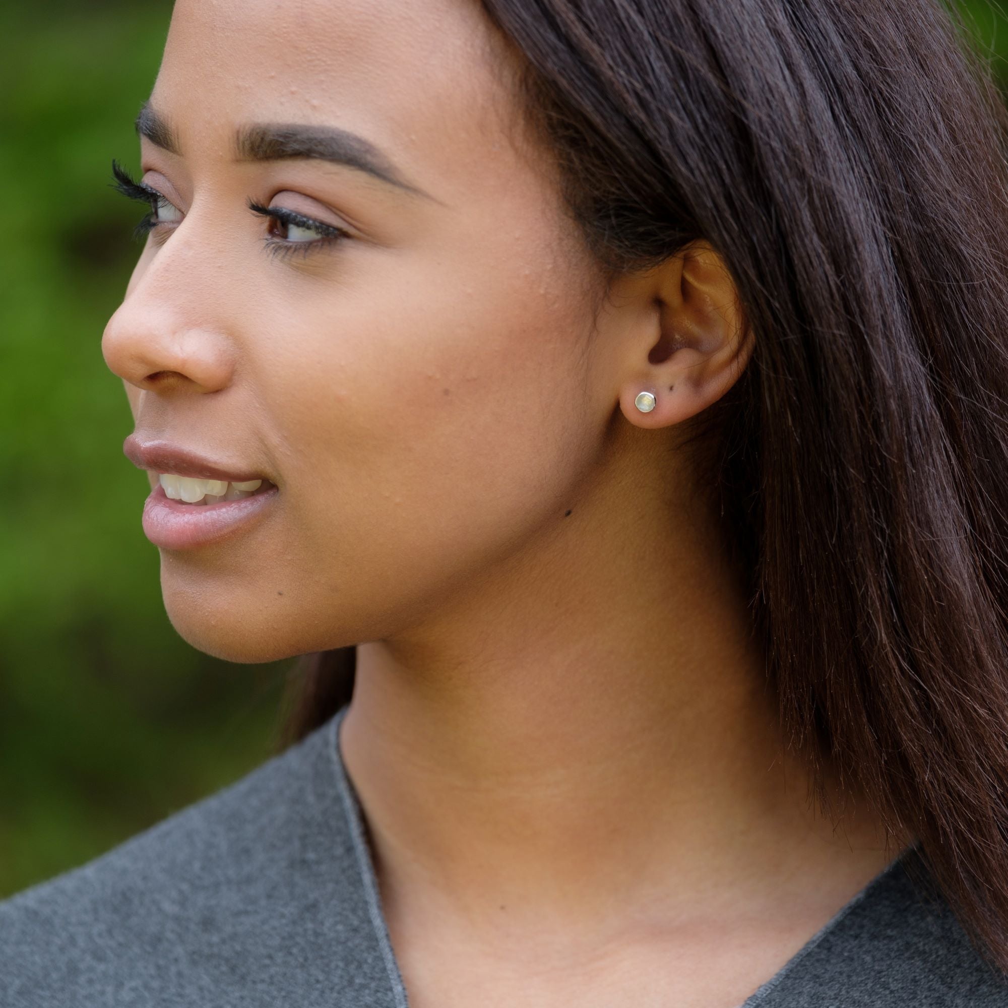 rock crystal birthstone earrings 