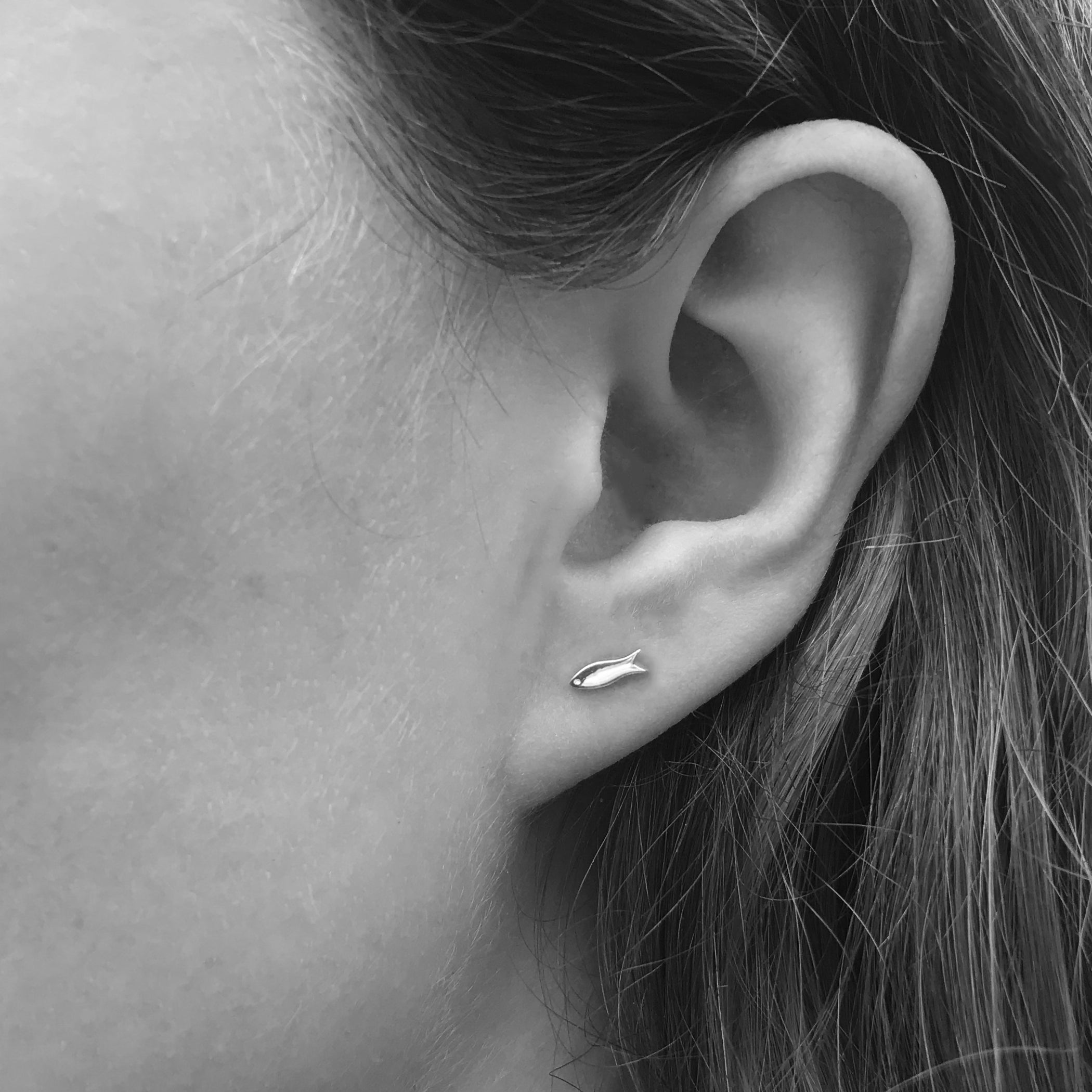 fish in models ear