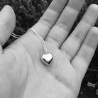 Heart Pendant Necklace Gold Vermeil